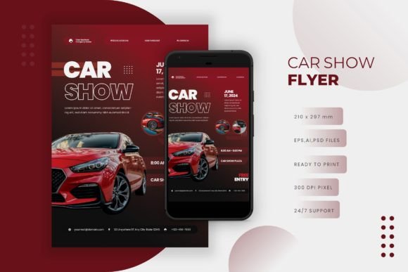 Download Car Show - Flyer - Premium Bundle