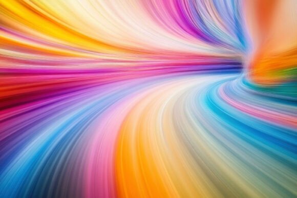 Download Colorful Tunnel Background Wallpaper - Colorful Collection