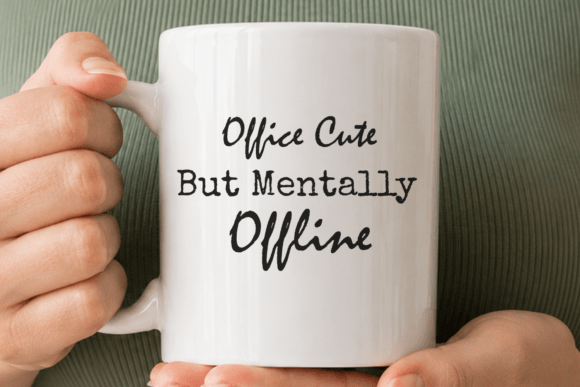 Download Mentally Offline Office SVG - Offline Collection