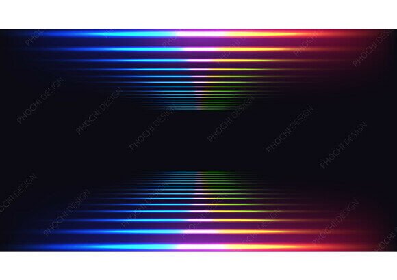 Download Colorful Abstract Background Neon Light - Colorful Collection
